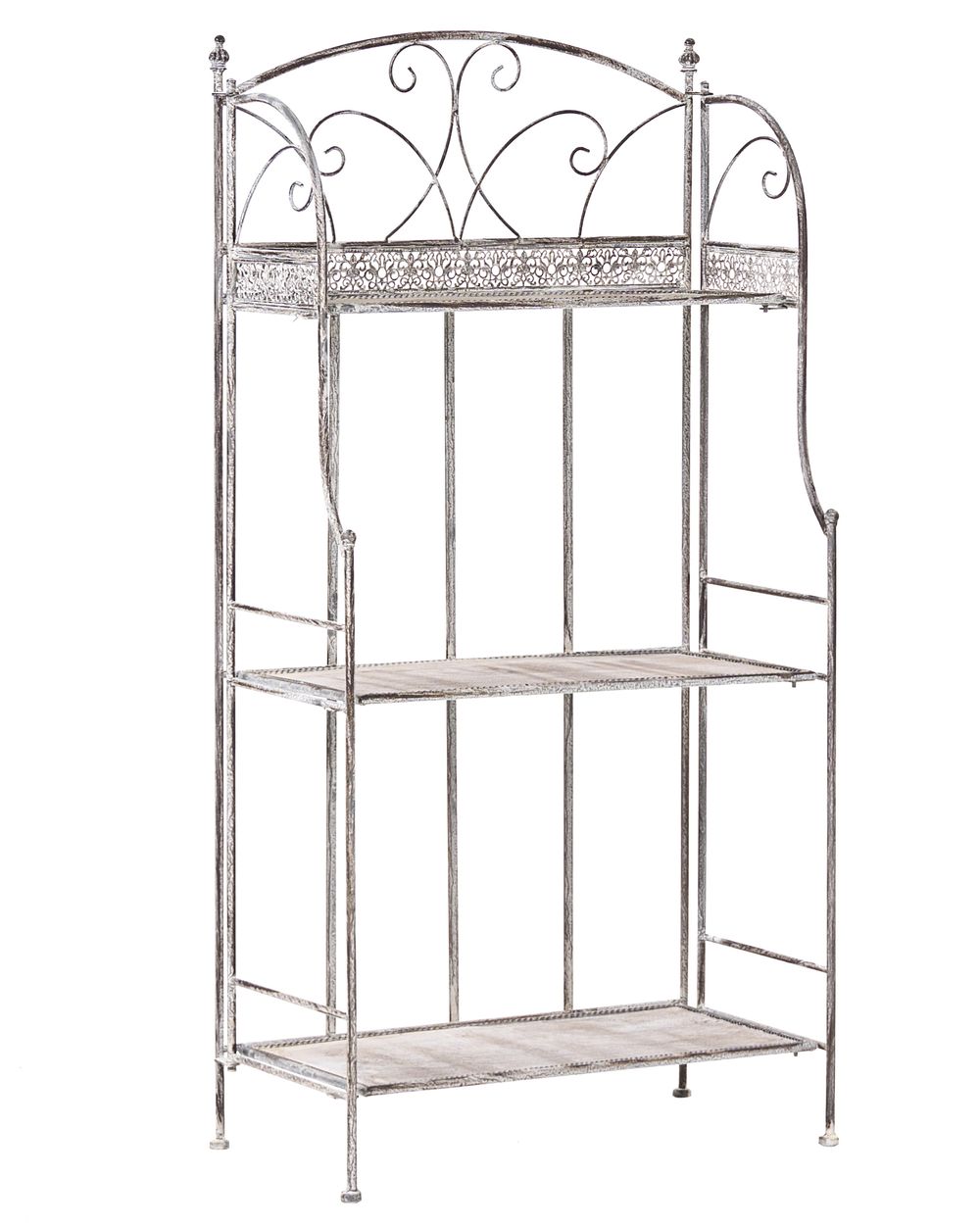 Meuble de rangement VILLADOSE 60 cm 117 cm Métal Gris