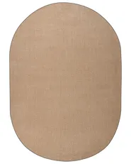 Shaggy Rug DEMRE Sand Beige 160 x 230 cm_1076878
