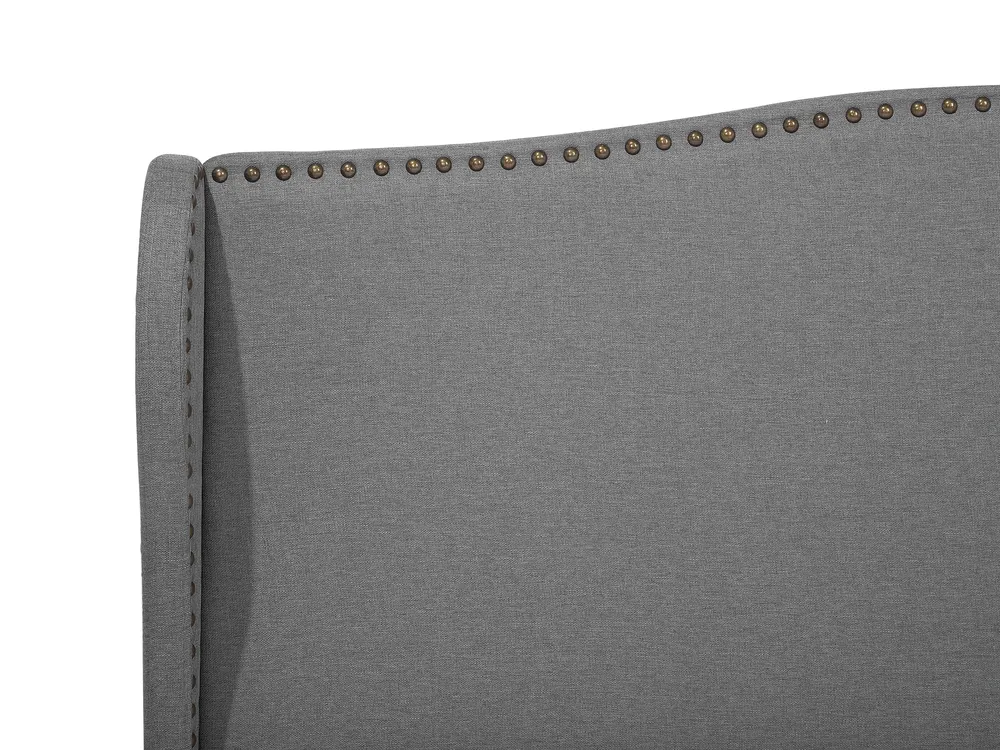 Bed Fabric COLMAR 140 x 200 cm (EU Double) Grey_711766