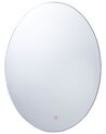 Speil med LED belysning oval 60 x 80 cm MAZILLE_780771