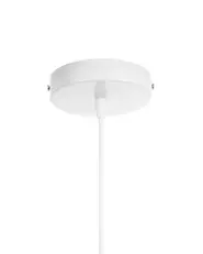 Lampadario LUNGA Metallo Bianco_915609
