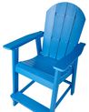 Garden Bar Chair Blue ADIRONDACK_938535