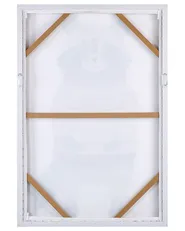Obraz na płótnie CAMPLI 63 x 99 cm Motyw zwierzęcy Szary_891217