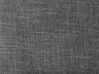 Soffa 4-sits mörkgrå och svart TORPO_733408