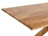 Mesa de jantar em madeira de acácia clara 180 x 90 cm HAYES_918713