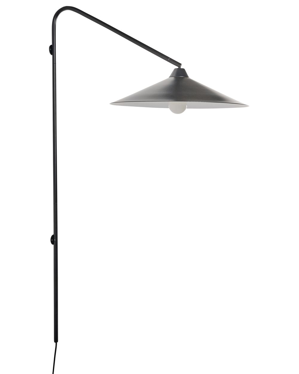 Lámpara de pared NENTON Metal Negro