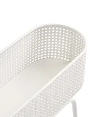 Kwietnik LINNAEA 60 cm Metal Biały_1064762