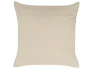 Conjunto de 2 almofadas decorativas OUJDA 50 x 50 cm Algodão Dourado Padrão geométrico_831049