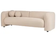 Set da salotto 5 posti LEIREN Bouclé Beige_920733