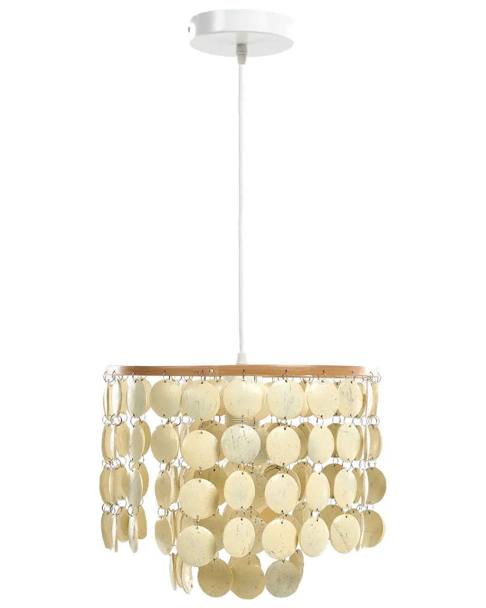 Chandelier PARANGI Coconut Shell Light Beige_1003631