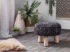 Knitted Stool Graphite Grey MUNDRA_839667