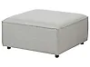 Ottoman ARDAL Fabric Light Grey