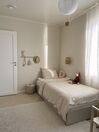 Čalouněná béžová postel s úložným prostorem 90x200 cm DINAN_835878