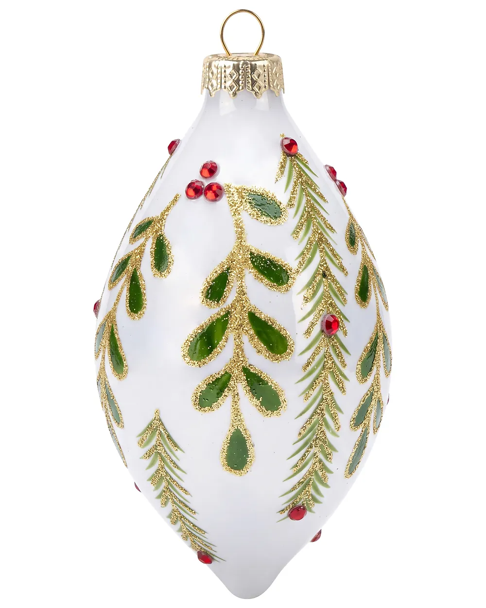 Set of 40 Baubles SNOWSPARK Glass Multicolour_1192156