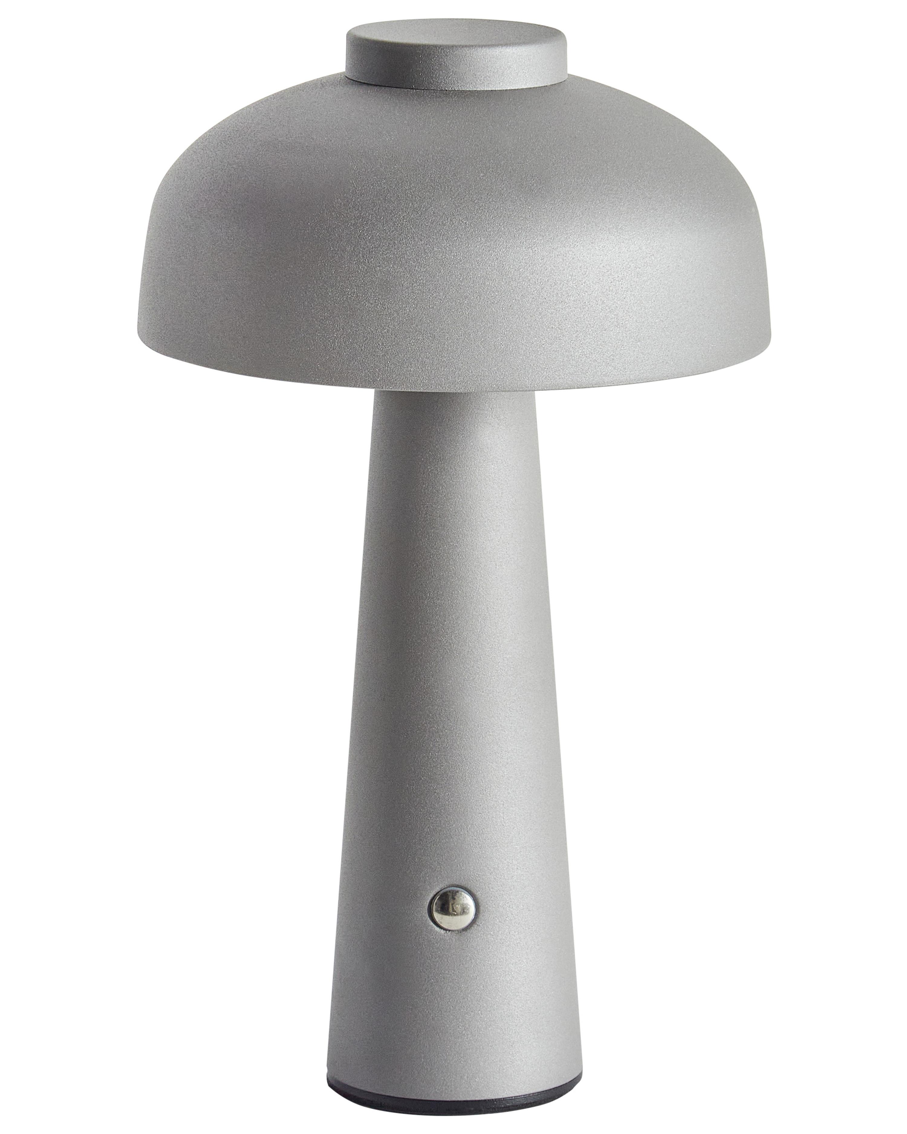 EMOS Lampada Da Tavolo LED AMY 5W: Ricaricabile Con Supporto Per Cellulare, Luce Regolabile 3000-6500K, Design In Pelle - 4