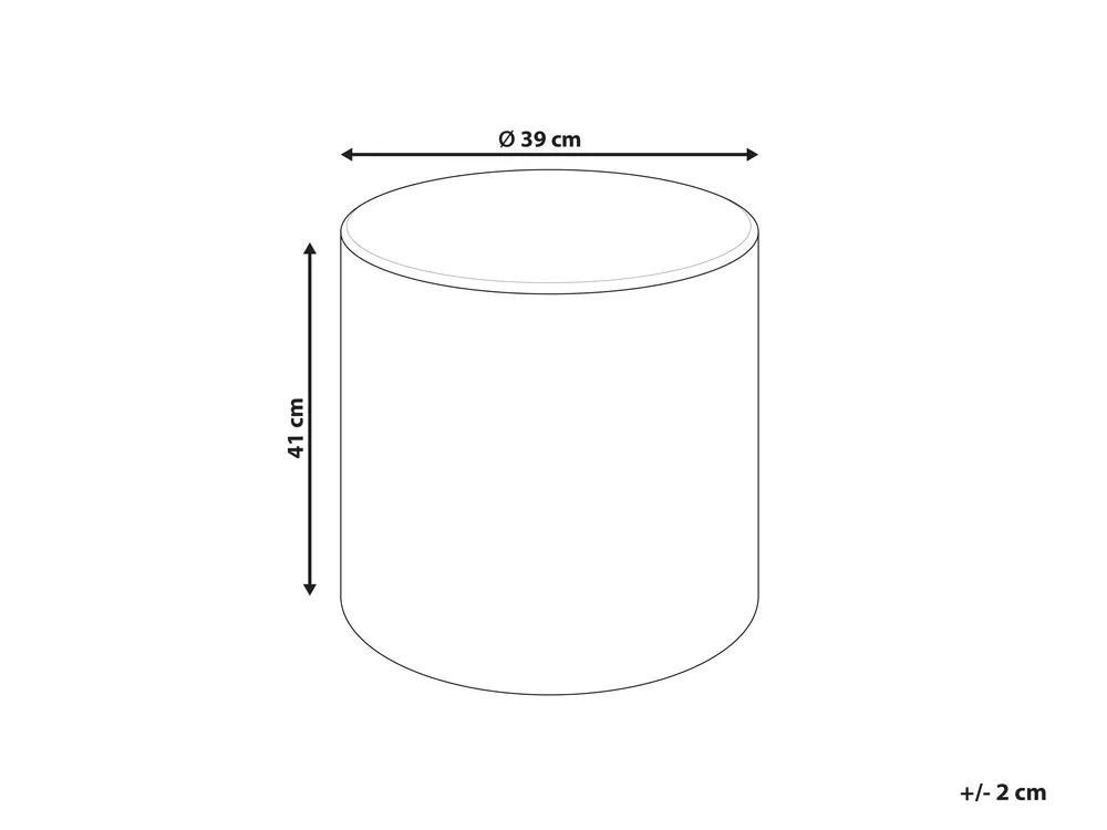 Puf MOAB Boucle Biały_876698