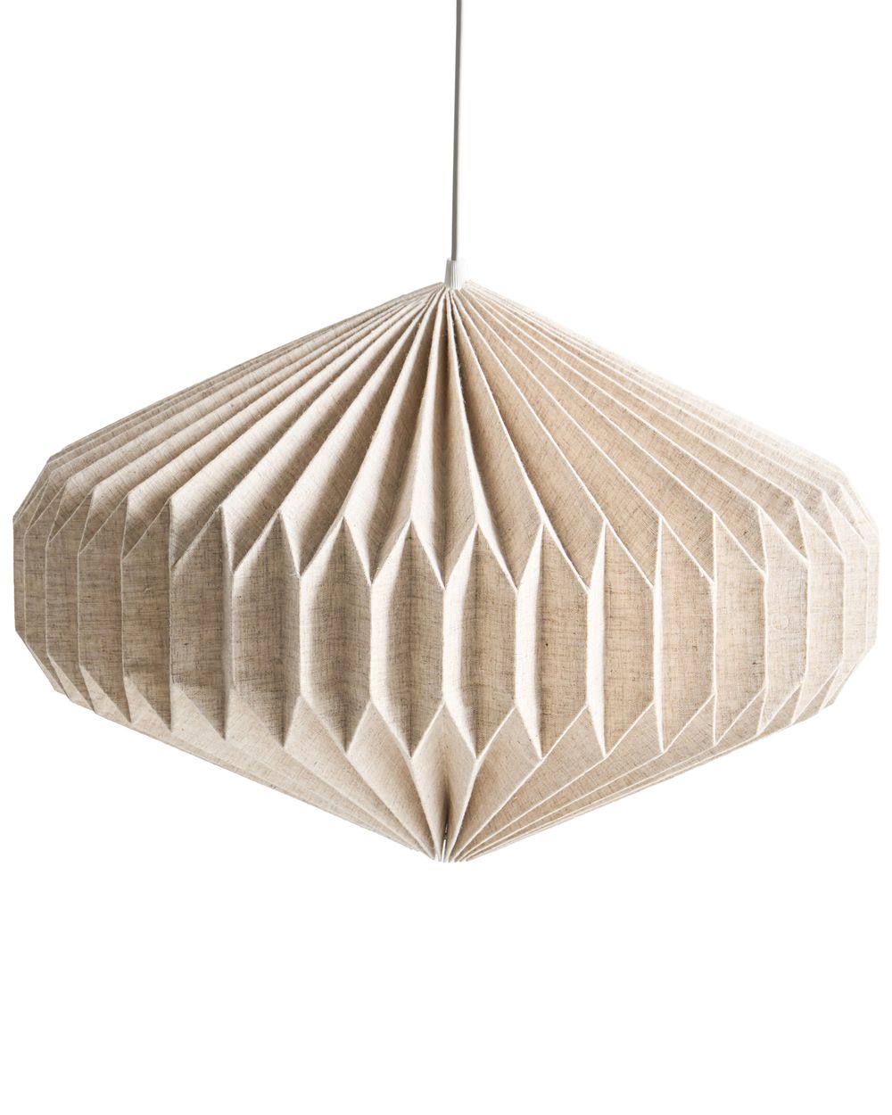 Lampe suspension VISMAN Coton Beige