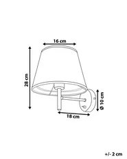 Applique Plafoniera COLUMBIA Metallo Argento_799691
