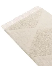 Kids Rug KHONOMA Light Beige 140 x 200 cm Cotton_1107569