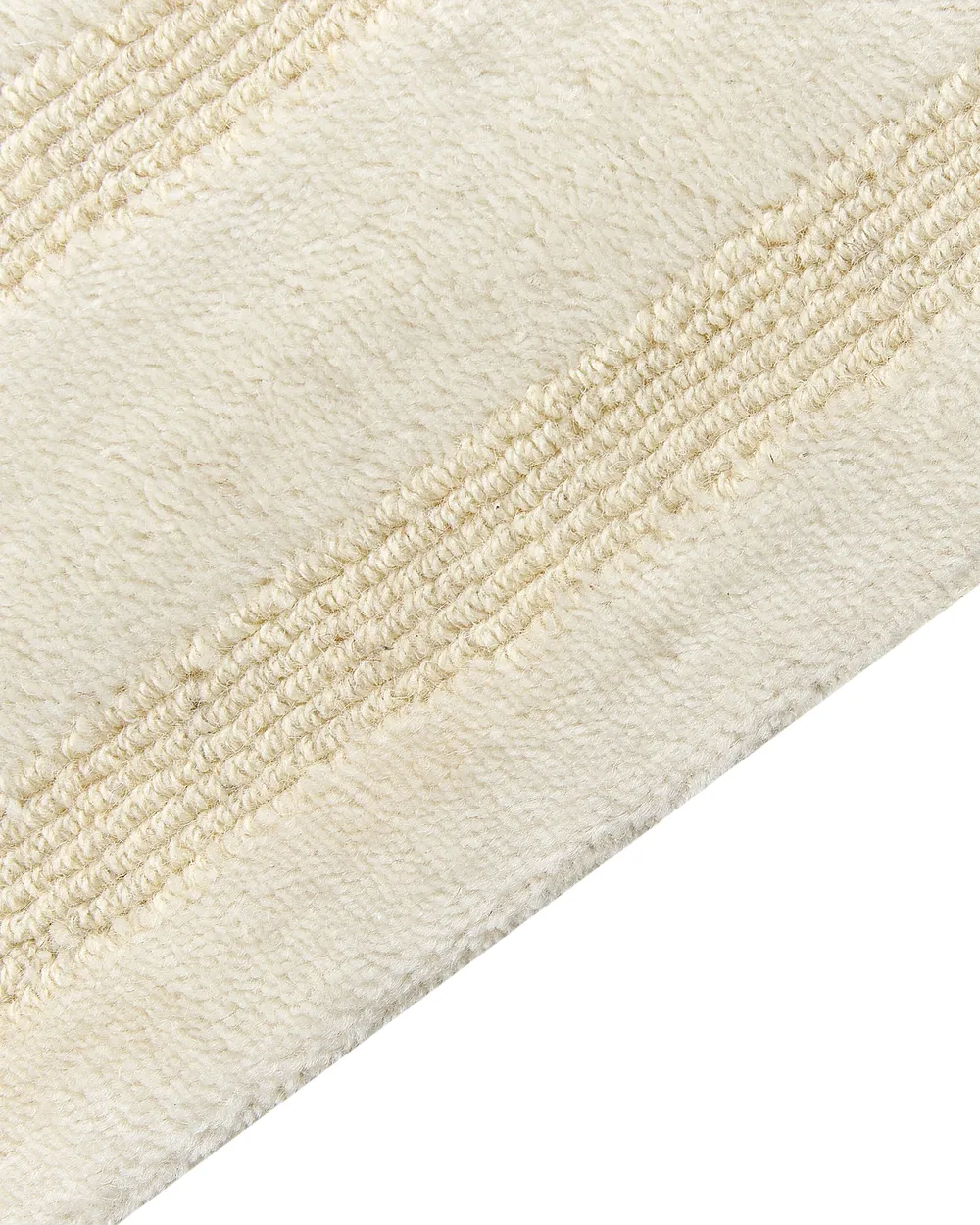 Rug ABEGUM Beige 200 x 300 cm Wool_883894
