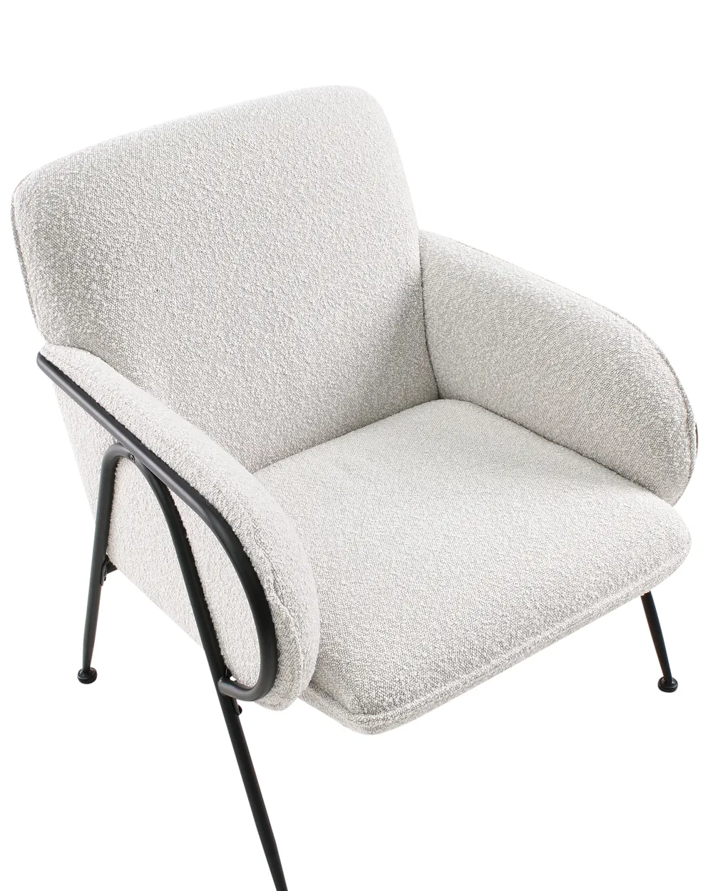Poltrona TRYSNES Tessuto Beige chiaro_991742