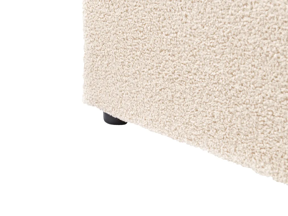 Ottoman Bed LAVAUR Boucle Beige 160 x 200 cm (EU King Size)_966032