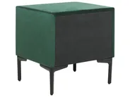 Bedroom Set SEZANNE Velvet Dark Green 160 x 200 cm (EU King Size)_892549