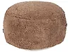 Pouffe KANDHKOT Cotton Brown