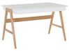 Psací stůl se 2 zásuvkami 120 x 70 cm bílý SHESLAY_611901