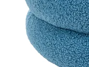 Puf SUMPTER Boucle Niebieski_1012123