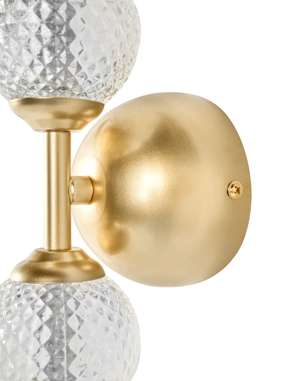 LED Wall Lamp ARAS Glass Gold_1033797