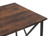 Bureau donkerhout/zwart 115 x 60 cm  FUTON_820957