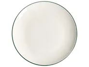 Zastawa stołowa 12-częściowa CUMIN Porcelana Złamana biel/ zielony_1061462