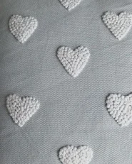 Cuscino decorativo GAZANIA Cotone 45 x 45 cm Grigio chiaro_997254