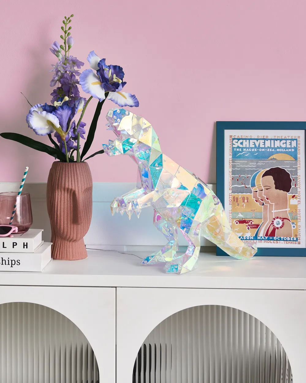 Decorazione a LED Dinosauro TARJANEX Multicolore_1030322