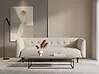 Sofá 3 plazas BYSKE Tela Beige claro