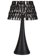 Table Lamp PELLEJAS Mango Wood Black_898910