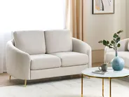 Sofa 2 Seater TROSA Fabric Light Beige_910914