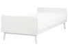 Bed Pine Wood BONNAC 90 x 200 cm (EU Single) White