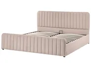 Ottoman Bed LUNAN Boucle Beige 180 x 200 cm (EU Super King)_1048466