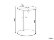 Side Table KENSICO Metal Off-White_1131750