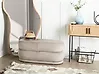 Upholstered Bench ELLENDALE Velvet Taupe