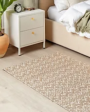 Rug ATIMA Beige 80 x 150 cm Jute_1182431