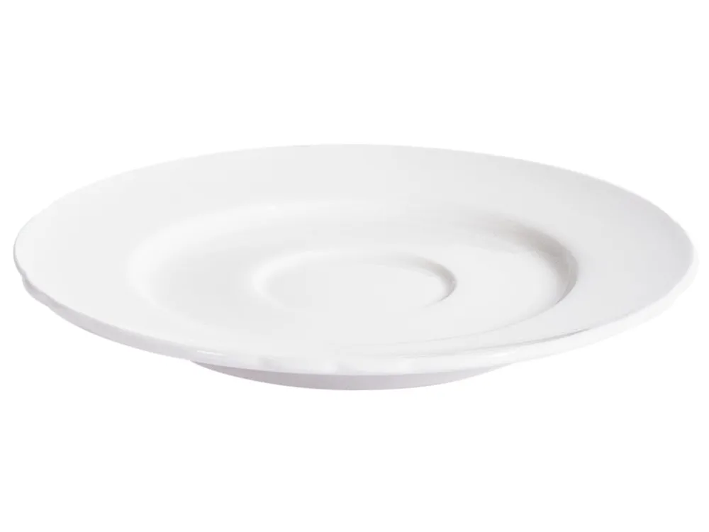 Set di 8 tazze con piattini ELDERBERRY Porcellana Bianco_986838