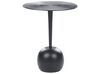 Tavolino metallo nero ⌀ 40 cm EUCLA_853902