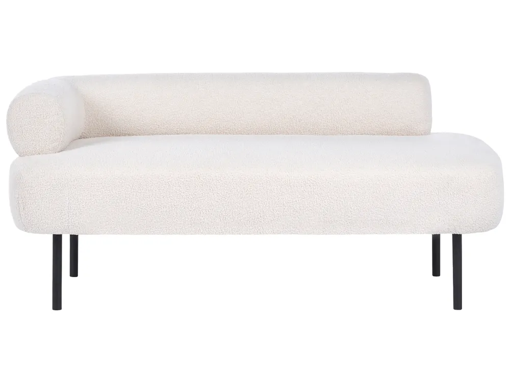 Left-Hand Chaise Longue MIRMANDE Boucle Off-White_1000976