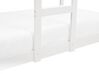 Detská poschodová posteľ v tvare domčeka 90 x 200 cm biela LABATUT_911511