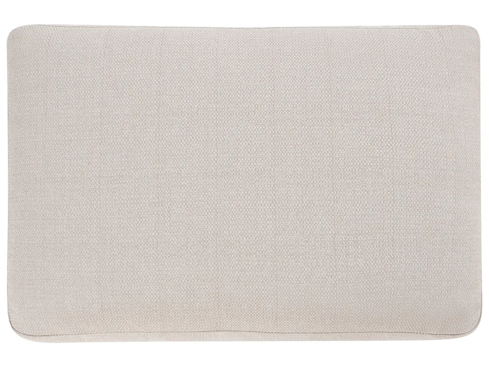 Garden Corner Sofa with Table 4 Seater OLIVERI PE Rattan Beige Left Hand_1129512