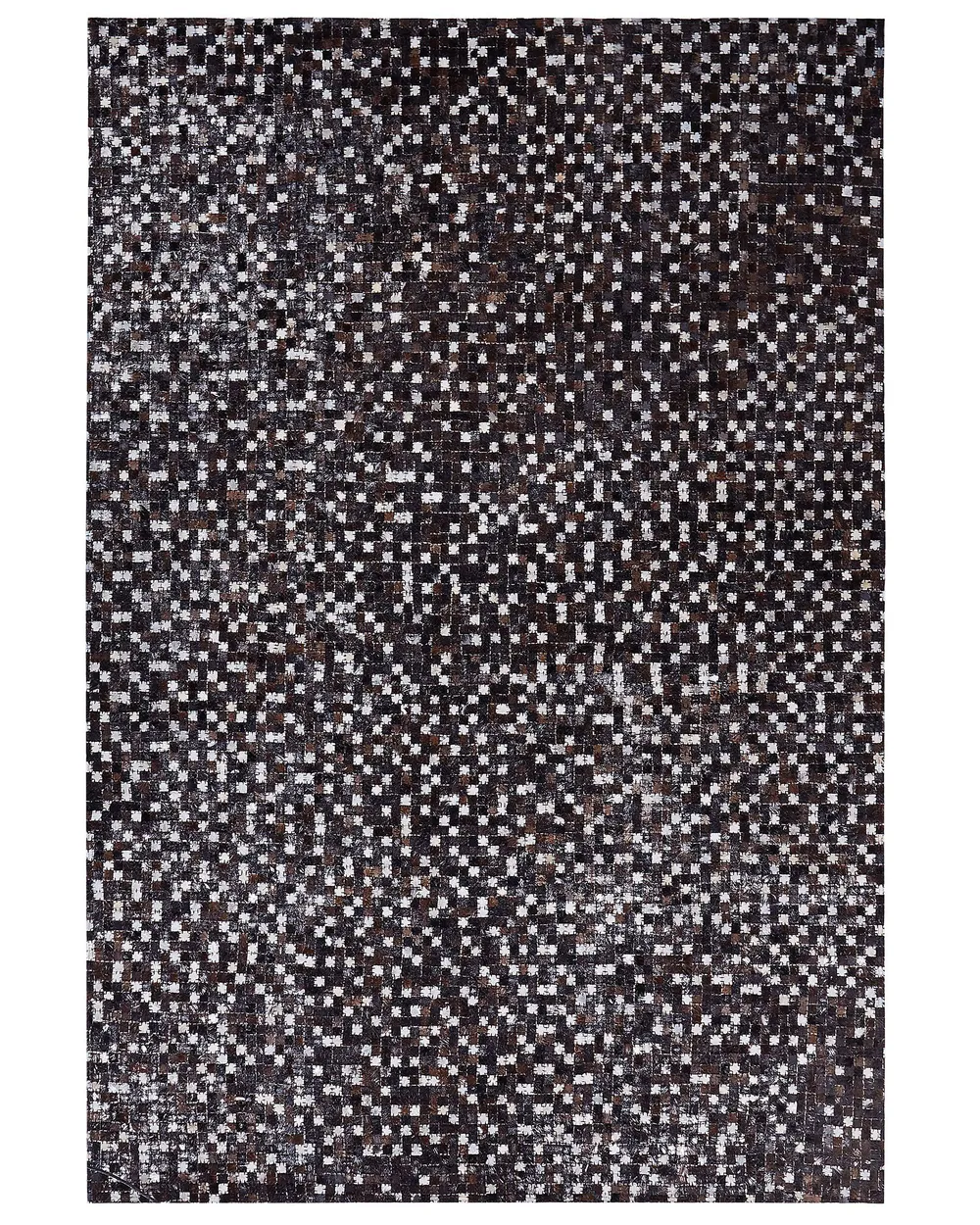 Tappeto AKKESE Marrone 140 x 200 cm Pelle naturale_764587