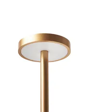 Wireless LED Table Lamp LIZANDRO with Dimmer Metal Gold_940380